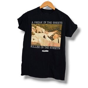 Ripple Junction Halloween Michael Myers Freak in the Sheets Black T-Shirt Small